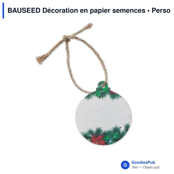 BAUSEED Décoration en papier semences - Image 2