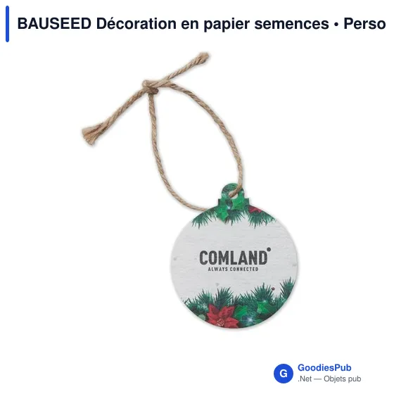 BAUSEED Décoration en papier semences - Image 4