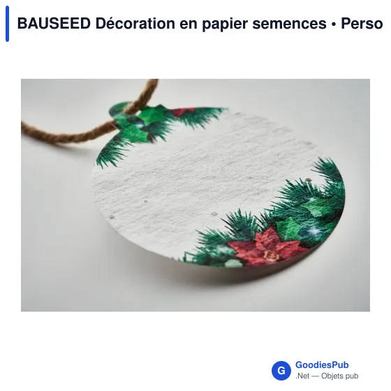 BAUSEED Décoration en papier semences - Image 5