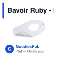 Bavoir Ruby - Miniature 3
