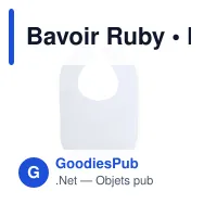 Bavoir Ruby - Miniature 4