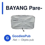 BAYANG Pare-soleil de voiture - Miniature 4