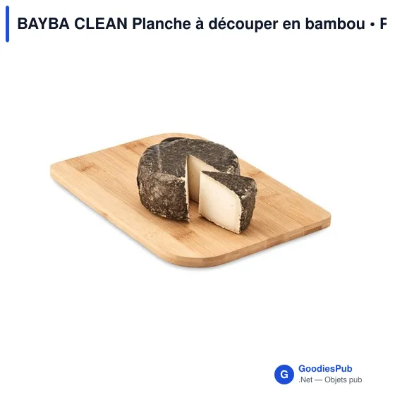 BAYBA CLEAN Planche à découper en bambou - Image 2