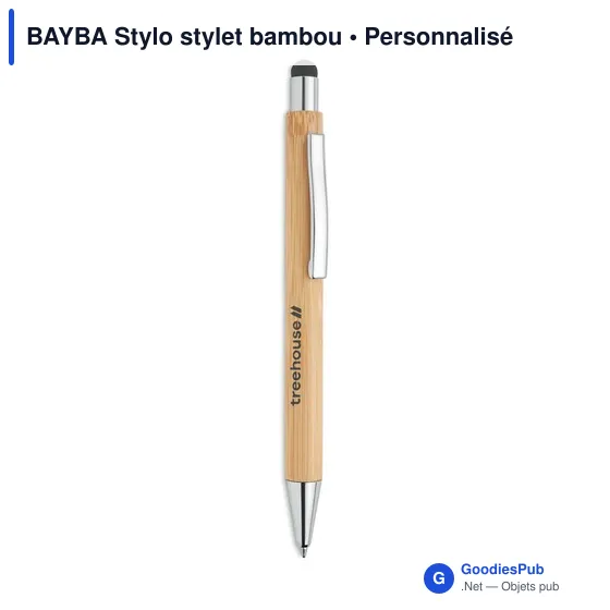BAYBA Stylo stylet bambou - Image 3