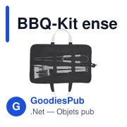 Ensemble de barbecue personnalisable avec logo - BBQ-Kit - Miniature 2