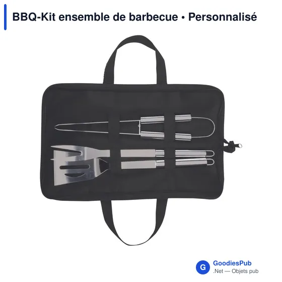 Ensemble de barbecue personnalisable avec logo - BBQ-Kit - Image 2