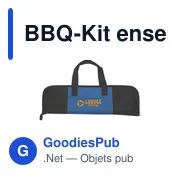 Ensemble de barbecue personnalisable avec logo - BBQ-Kit - Miniature 3