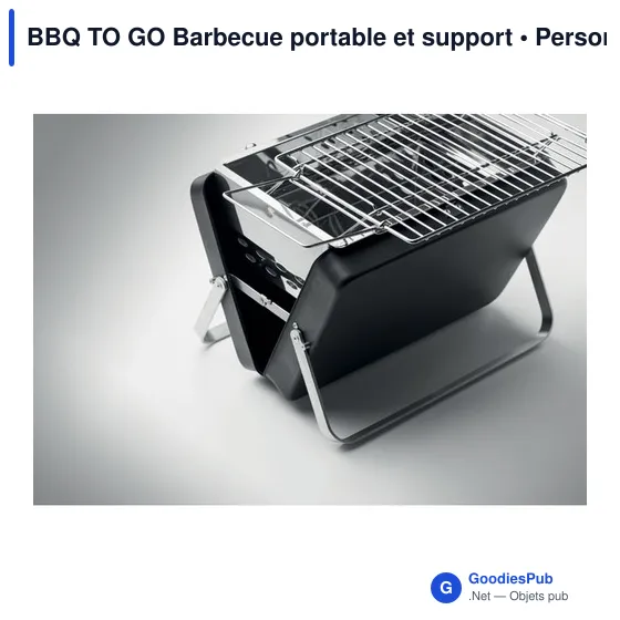 BBQ TO GO Barbecue portable et support - Image 5