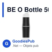 Bouteille d'eau personnalisable BE O Bottle 500 ml avec logo - Miniature 1