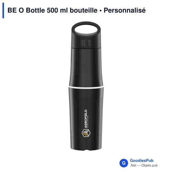 Bouteille d'eau personnalisable BE O Bottle 500 ml avec logo - Image 4