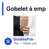 Gobelet à emporter personnalisable BE O Coffee Cup 340 ml avec logo - Miniature 2
