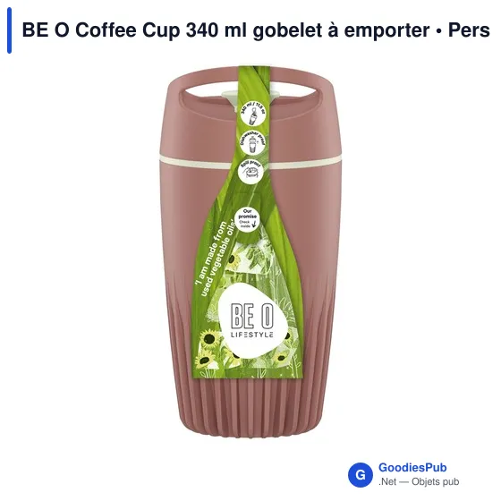 Gobelet à emporter personnalisable BE O Coffee Cup 340 ml avec logo - Image 5