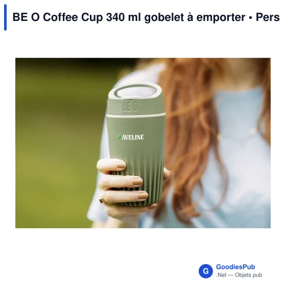 Gobelet à emporter personnalisable BE O Coffee Cup 340 ml avec logo - Image 10