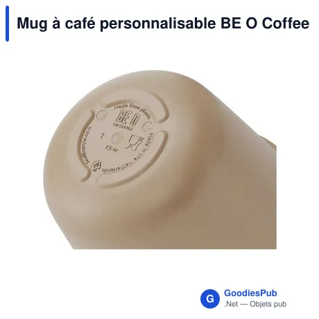 Mug à café personnalisable BE O Coffee Mug 220 ml avec logo