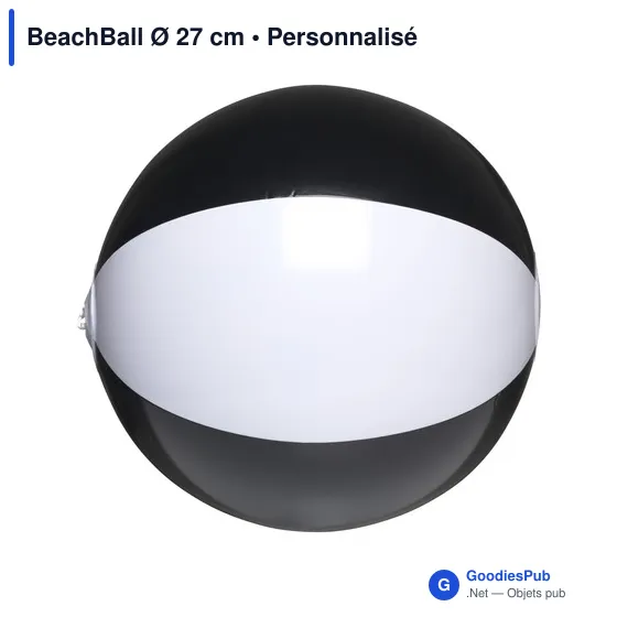 Ballon de plage personnalisable avec logo - BeachBall Ø 27 cm - Image 11