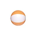 Variante blanc - Ballon de plage personnalisable avec logo - BeachBall Ø 27 cm
