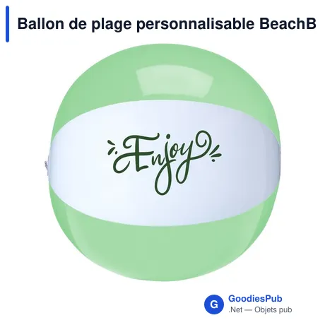 Ballon de plage personnalisable BeachBall Ø 30 cm avec logo