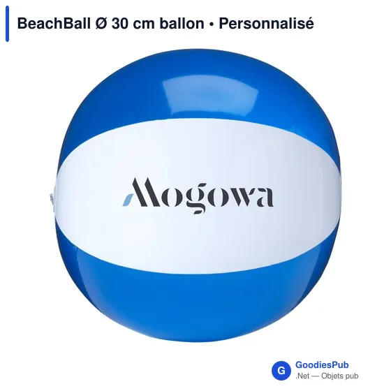 Ballon de plage personnalisable BeachBall Ø 30 cm avec logo - Image 12