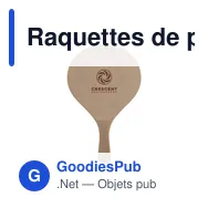 Raquettes de plage personnalisables BeachSmash avec logo - Miniature 3