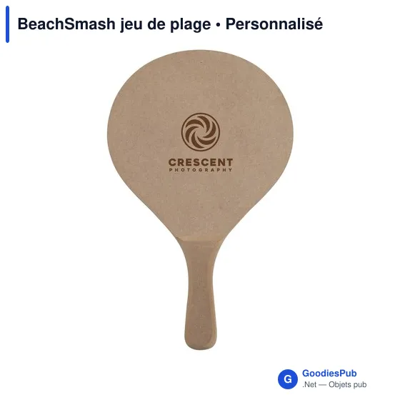 Raquettes de plage personnalisables BeachSmash avec logo - Image 3