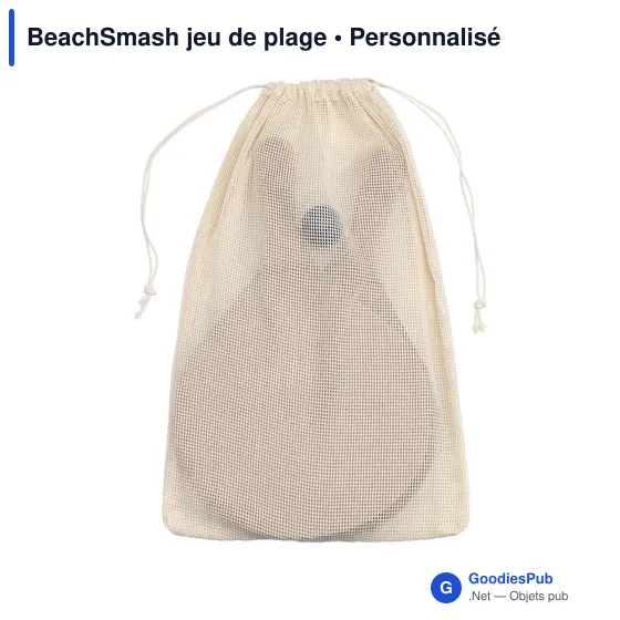 Raquettes de plage personnalisables BeachSmash avec logo - Image 4
