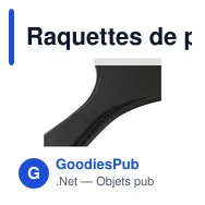 Raquettes de plage personnalisables BeachTennis avec logo - Miniature 2