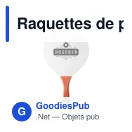 Raquettes de plage personnalisables BeachTennis avec logo - Miniature 11