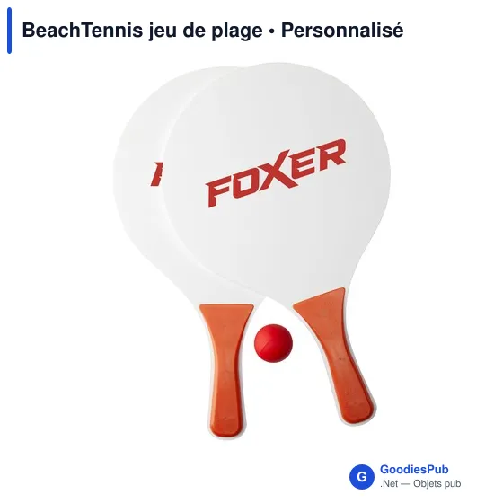 Raquettes de plage personnalisables BeachTennis avec logo - Image 12