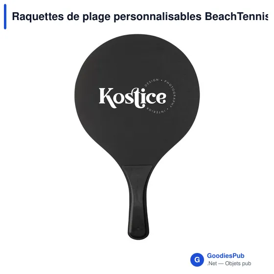 Raquettes de plage personnalisables BeachTennis avec logo - Image 3