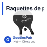 Raquettes de plage personnalisables BeachTennis avec logo - Miniature 4