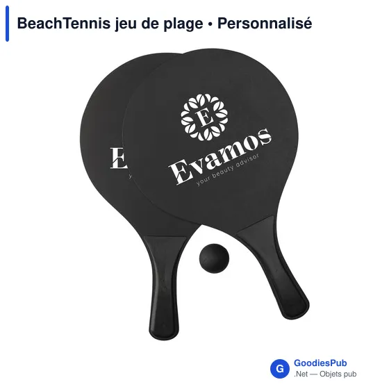 Raquettes de plage personnalisables BeachTennis avec logo - Image 4