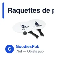 Raquettes de plage personnalisables BeachTennis avec logo - Miniature 5