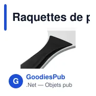 Raquettes de plage personnalisables BeachTennis avec logo - Miniature 6