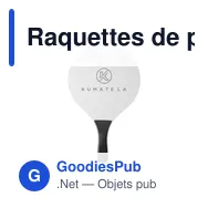 Raquettes de plage personnalisables BeachTennis avec logo - Miniature 7