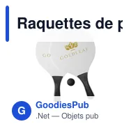 Raquettes de plage personnalisables BeachTennis avec logo - Miniature 8