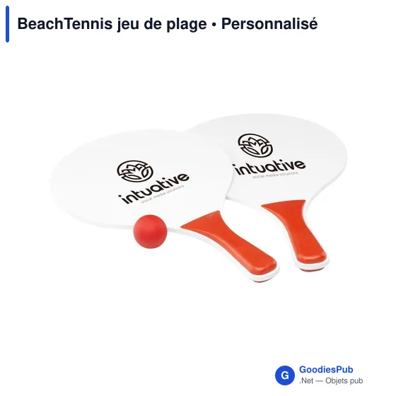 Raquettes de plage personnalisables BeachTennis avec logo - Image 9