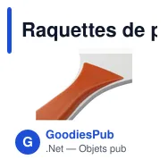 Raquettes de plage personnalisables BeachTennis avec logo - Miniature 10