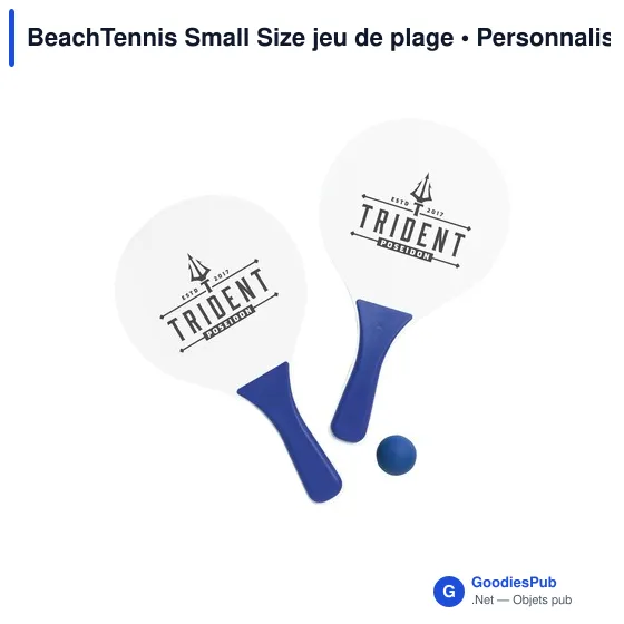 Raquettes de plage personnalisables BeachTennis Small Size avec logo - Image 2