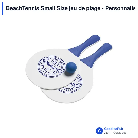 Raquettes de plage personnalisables BeachTennis Small Size avec logo - Image 3