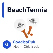 Raquettes de plage personnalisables BeachTennis Small Size avec logo - Miniature 6