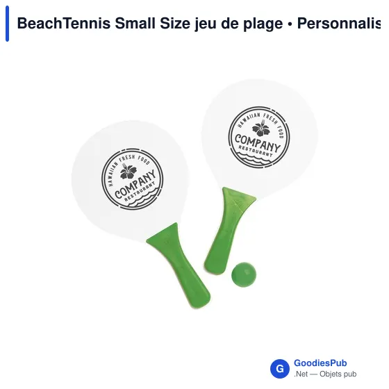 Raquettes de plage personnalisables BeachTennis Small Size avec logo - Image 8