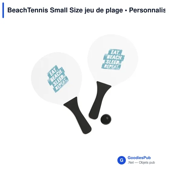 Raquettes de plage personnalisables BeachTennis Small Size avec logo - Image 10