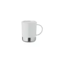 Variante blanc - Mug réutilisable personnalisable BEAKER avec logo - 300ml
