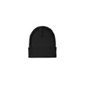 Variante noir - Bonnet tricoté personnalisable avec logo - BEANIX