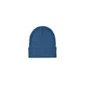 Variante bleu - Bonnet tricoté personnalisable avec logo - BEANIX