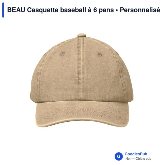 BEAU Casquette baseball à 6 pans - Image 12