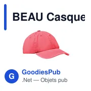 BEAU Casquette baseball à 6 pans - Miniature 6