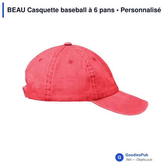 BEAU Casquette baseball à 6 pans - Image 10