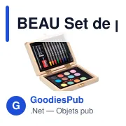 BEAU Set de peinture compacte - Miniature 2