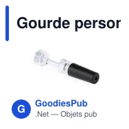 Gourde personnalisable avec logo pour entreprises - Kabalt - Miniature 1